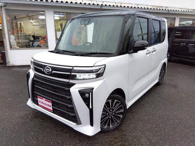 タント カスタムＲＳ☆ツートンカラー☆修復無☆評価４．５点☆禁煙車☆　ワイドナビ・ＤＶＤ再生・ＢＴｏｏｔｈ・Ｂカメラ・ハーフレザー＆ヒーター・クリアランスソナー・スマートアシスト・レーンディパーチャー・電子パーキング・ＬＥＤオートハイビーム・両パワスラ・ツートンカラー（2枚目）