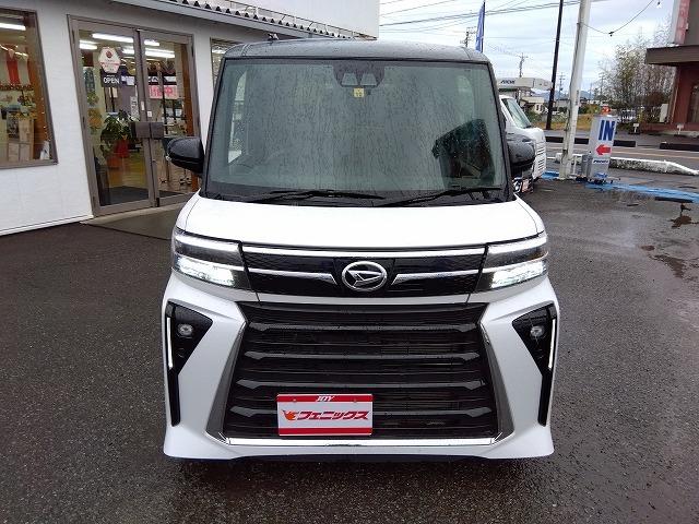 タント カスタムＲＳ☆ツートンカラー☆修復無☆評価４．５点☆禁煙車☆　ワイドナビ・ＤＶＤ再生・ＢＴｏｏｔｈ・Ｂカメラ・ハーフレザー＆ヒーター・クリアランスソナー・スマートアシスト・レーンディパーチャー・電子パーキング・ＬＥＤオートハイビーム・両パワスラ・ツートンカラー（3枚目）