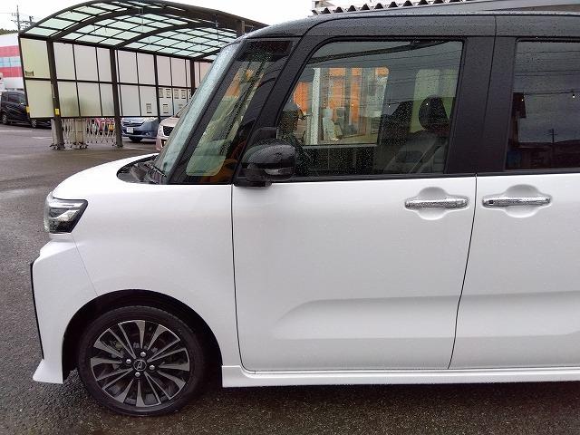 タント カスタムＲＳ☆ツートンカラー☆修復無☆評価４．５点☆禁煙車☆　ワイドナビ・ＤＶＤ再生・ＢＴｏｏｔｈ・Ｂカメラ・ハーフレザー＆ヒーター・クリアランスソナー・スマートアシスト・レーンディパーチャー・電子パーキング・ＬＥＤオートハイビーム・両パワスラ・ツートンカラー（6枚目）