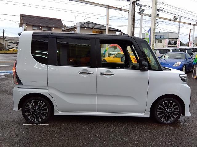 タント カスタムＲＳ☆ツートンカラー☆修復無☆評価４．５点☆禁煙車☆　ワイドナビ・ＤＶＤ再生・ＢＴｏｏｔｈ・Ｂカメラ・ハーフレザー＆ヒーター・クリアランスソナー・スマートアシスト・レーンディパーチャー・電子パーキング・ＬＥＤオートハイビーム・両パワスラ・ツートンカラー（11枚目）