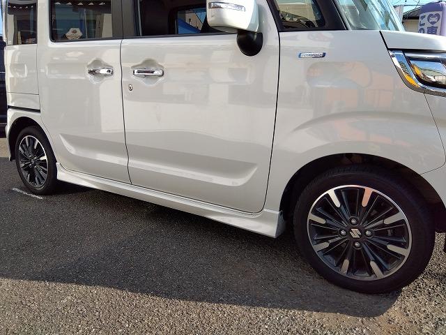 スペーシアカスタム ハイブリッドＸＳターボ☆８型ナビ☆修復歴無し☆禁煙車☆　８インチナビ・ＤＶＤ再生・ＣＤ録音・ＢＴｏｏｔｈ・Ｂカメラ・ＥＴＣ・前後ドラレコ・ハーフレザー＆ヒータ・パドルシフト・レーダーブレーキ・クルーズコント・ＬＥＤオートハイビーム・ＬＥＤフォグ・後方ソナー（22枚目）