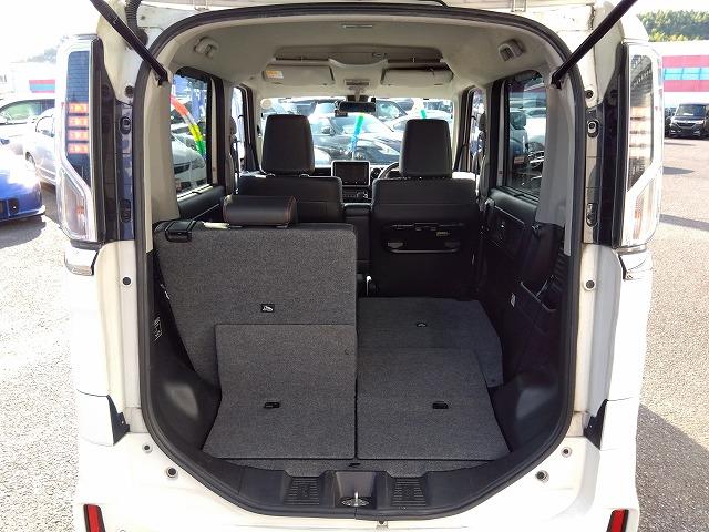 スペーシアカスタム ハイブリッドＸＳターボ☆８型ナビ☆修復歴無し☆禁煙車☆　８インチナビ・ＤＶＤ再生・ＣＤ録音・ＢＴｏｏｔｈ・Ｂカメラ・ＥＴＣ・前後ドラレコ・ハーフレザー＆ヒータ・パドルシフト・レーダーブレーキ・クルーズコント・ＬＥＤオートハイビーム・ＬＥＤフォグ・後方ソナー（49枚目）