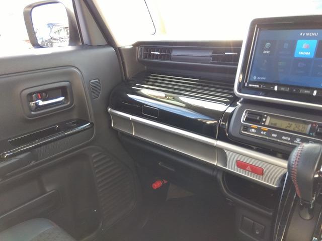 スペーシアカスタム ハイブリッドＸＳターボ☆８型ナビ☆修復歴無し☆禁煙車☆　８インチナビ・ＤＶＤ再生・ＣＤ録音・ＢＴｏｏｔｈ・Ｂカメラ・ＥＴＣ・前後ドラレコ・ハーフレザー＆ヒータ・パドルシフト・レーダーブレーキ・クルーズコント・ＬＥＤオートハイビーム・ＬＥＤフォグ・後方ソナー（59枚目）