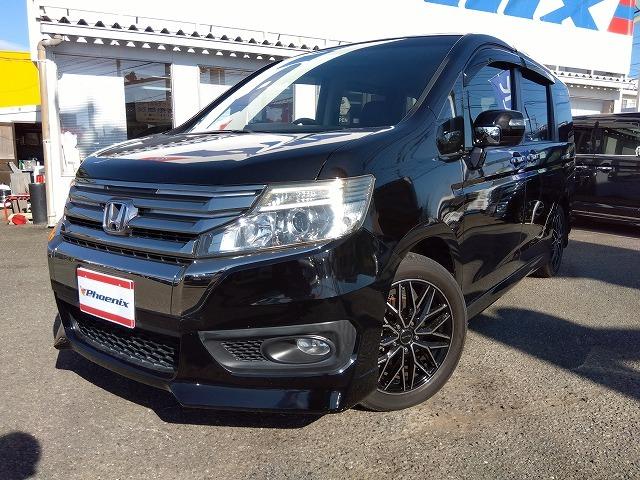 ステップワゴンスパーダ Ｚクールスピリット☆ナビ☆後席Ｍ☆半革Ｓ☆両電動Ｄ☆試乗ＯＫ　☆ナビ☆ＤＶＤ再生☆ＴＶ☆バックモニター☆後席モニター☆両側パワースライドドア☆黒ハーフレザーシート☆クルーズコントロール☆パドルシフト☆アルミホイール☆スマートキー☆走行５．１万ｋｍ☆試乗出来ます☆（2枚目）