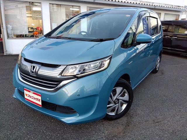 フリードハイブリッド ＨＶ－Ｇホンダセンシング☆後期型☆ナビ☆Ｂカメラ☆試乗ＯＫ☆　☆後期型☆ホンダセンシング☆追従クルコン☆ナビ☆バックカメラ☆ＤＶＤ再生☆Ｂｌｕｅｔｏｏｔｈ☆ドラレコ☆ＥＴＣ☆両側電動ドア☆コーナーソナー☆スマートキー☆ＬＥＤオートライト☆走行３．９万☆試乗ＯＫ☆（3枚目）