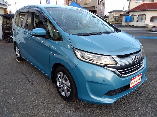 フリードハイブリッド ＨＶ－Ｇホンダセンシング☆後期型☆ナビ☆Ｂカメラ☆試乗ＯＫ☆　☆後期型☆ホンダセンシング☆追従クルコン☆ナビ☆バックカメラ☆ＤＶＤ再生☆Ｂｌｕｅｔｏｏｔｈ☆ドラレコ☆ＥＴＣ☆両側電動ドア☆コーナーソナー☆スマートキー☆ＬＥＤオートライト☆走行３．９万☆試乗ＯＫ☆（5枚目）