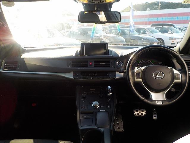 ＣＴ Ｆスポーツ☆黒革電動シート☆サンルーフ☆ナビ☆試乗出来ます☆　☆オプションサンルーフ☆オプション黒本革パワーシート☆ナビ☆バックカメラ☆Ｂｌｕｅｔｏｏｔｈ☆ＤＶＤ再生☆ＬＥＤヘッドライト☆スマートキー☆カードキー☆クルーズコントロール☆走行７．５万ｋｍ☆試乗ＯＫ（10枚目）