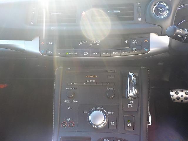 ＣＴ Ｆスポーツ☆黒革電動シート☆サンルーフ☆ナビ☆試乗出来ます☆　☆オプションサンルーフ☆オプション黒本革パワーシート☆ナビ☆バックカメラ☆Ｂｌｕｅｔｏｏｔｈ☆ＤＶＤ再生☆ＬＥＤヘッドライト☆スマートキー☆カードキー☆クルーズコントロール☆走行７．５万ｋｍ☆試乗ＯＫ（23枚目）