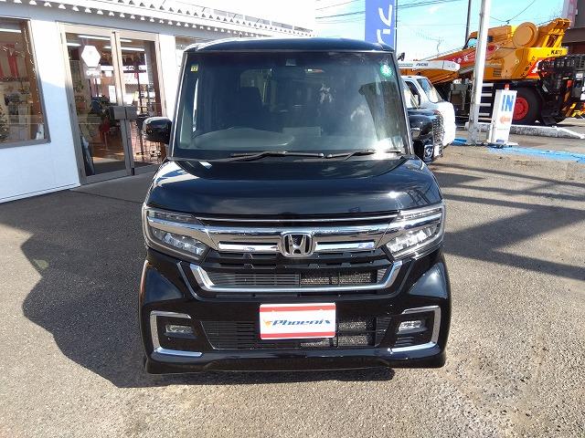 Ｎ－ＢＯＸカスタム ＥＸ☆ホンダセンシング☆後期型☆ナビ☆Ｂカメラ☆試乗出来ます　☆後期型☆ホンダセンシング☆軽減ブレーキ☆追従クルコン☆ナビ☆ＤＶＤ再生☆Ｂｌｕｅｔｏｏｔｈ☆バックカメラ☆ＥＴＣ☆シートヒーター☆スーパースライドシート☆両側電動ドア☆走行５．０万ｋｍ☆試乗出来ます（3枚目）