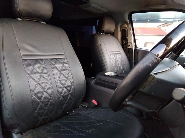 ハイエースバン スーパーＧＬダークプライム☆ディーゼル☆後席Ｍ☆ベッドキッド　ディーゼル☆１オーナー☆ベッドキッド☆革調シート☆テーブル＆ウッドパネル☆ＬＥＤテール☆シーケンシャルウィンカ☆Ｈｅａｒｔｓホイール☆ホワイトレター☆ルーフキャリア☆フロントリップ☆ナビ☆後席モニター（41枚目）