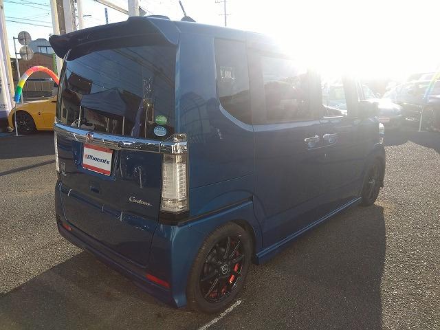 Ｎ－ＢＯＸカスタム Ｇ・ターボＡパッケージ☆ＴＥＩＮ車高調☆後席モニタ☆禁煙車☆　純正ナビ・ＤＶＤ再生・ＣＤ録音・Ｉｐｏｄ接続・ＵＳＢ＆ＢＴｏｏｔｈ・Ｂカメラ・純正後席フリップダウン・ＴＥＩＮ車高調・マナレイ１５インチアルミ・パドルシフト・クルーズコント・ＣＴＢＡ衝突軽減（10枚目）