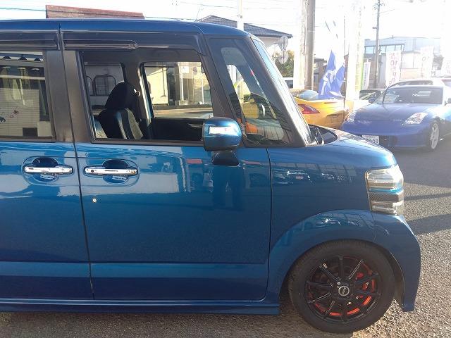 Ｎ－ＢＯＸカスタム Ｇ・ターボＡパッケージ☆ＴＥＩＮ車高調☆後席モニタ☆禁煙車☆　純正ナビ・ＤＶＤ再生・ＣＤ録音・Ｉｐｏｄ接続・ＵＳＢ＆ＢＴｏｏｔｈ・Ｂカメラ・純正後席フリップダウン・ＴＥＩＮ車高調・マナレイ１５インチアルミ・パドルシフト・クルーズコント・ＣＴＢＡ衝突軽減（12枚目）