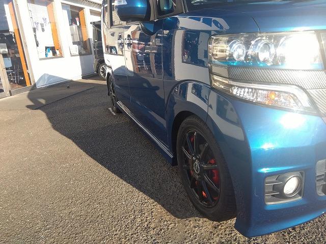 Ｎ－ＢＯＸカスタム Ｇ・ターボＡパッケージ☆ＴＥＩＮ車高調☆後席モニタ☆禁煙車☆　純正ナビ・ＤＶＤ再生・ＣＤ録音・Ｉｐｏｄ接続・ＵＳＢ＆ＢＴｏｏｔｈ・Ｂカメラ・純正後席フリップダウン・ＴＥＩＮ車高調・マナレイ１５インチアルミ・パドルシフト・クルーズコント・ＣＴＢＡ衝突軽減（21枚目）