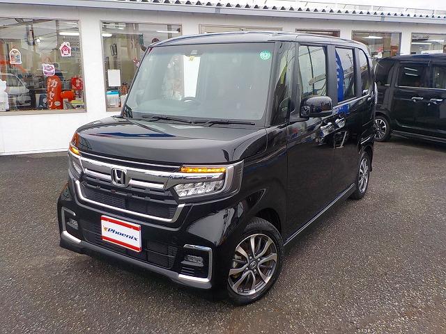 Ｎ－ＢＯＸカスタム Ｌ☆後期型☆電動パーキングブレーキ付き☆試乗できます☆　純正ナビ☆Ｂｌｕｅｔｏｏｔｈ＆ＵＳＢ接続☆ＤＶＤ再生☆バックカメラ☆ＥＴＣ☆前後ドラレコ☆衝突軽減ブレーキ☆追従クルコン☆電動パーキング☆ＬＥＤオートハイビーム☆ＬＥＤフォグ☆禁煙車☆試乗できます☆（2枚目）