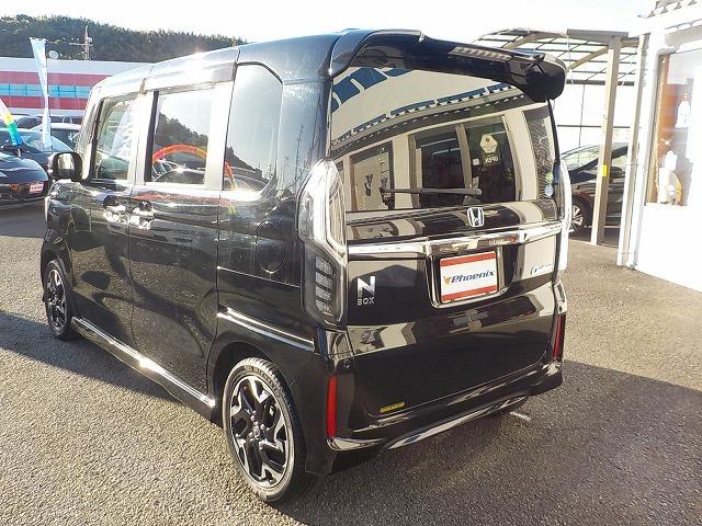 Ｎ－ＢＯＸカスタム Ｇ・Ｌターボホンダセンシング☆純正ナビ・修復歴無し☆　純正ナビ・ＤＶＤ再生・Ｂｔｏｏｔｈ・Ｂカメラ・ＥＴＣ・ドラレコ・ハーフレザー＆ヒーター・パドルシフト・衝突軽減・レーダークルーズ＆操舵支援・両パワスラ・ＬＥＤオートハイビーム（8枚目）