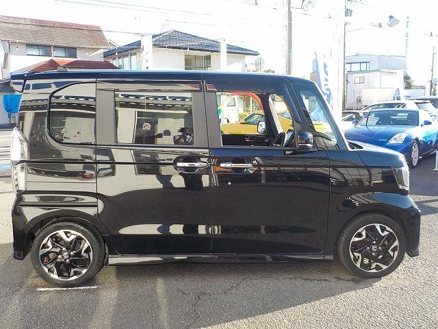 Ｎ－ＢＯＸカスタム Ｇ・Ｌターボホンダセンシング☆純正ナビ・修復歴無し☆　純正ナビ・ＤＶＤ再生・Ｂｔｏｏｔｈ・Ｂカメラ・ＥＴＣ・ドラレコ・ハーフレザー＆ヒーター・パドルシフト・衝突軽減・レーダークルーズ＆操舵支援・両パワスラ・ＬＥＤオートハイビーム（11枚目）