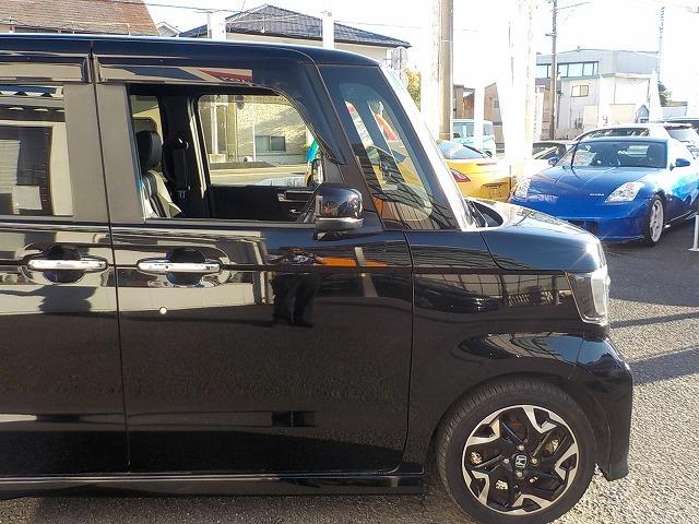 Ｎ－ＢＯＸカスタム Ｇ・Ｌターボホンダセンシング☆純正ナビ・修復歴無し☆　純正ナビ・ＤＶＤ再生・Ｂｔｏｏｔｈ・Ｂカメラ・ＥＴＣ・ドラレコ・ハーフレザー＆ヒーター・パドルシフト・衝突軽減・レーダークルーズ＆操舵支援・両パワスラ・ＬＥＤオートハイビーム（12枚目）