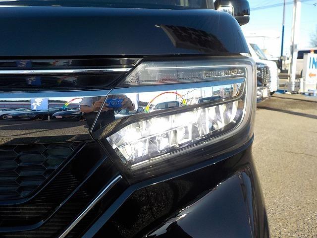 Ｎ－ＢＯＸカスタム Ｇ・Ｌターボホンダセンシング☆純正ナビ・修復歴無し☆　純正ナビ・ＤＶＤ再生・Ｂｔｏｏｔｈ・Ｂカメラ・ＥＴＣ・ドラレコ・ハーフレザー＆ヒーター・パドルシフト・衝突軽減・レーダークルーズ＆操舵支援・両パワスラ・ＬＥＤオートハイビーム（16枚目）