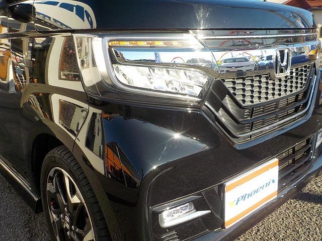 Ｎ－ＢＯＸカスタム Ｇ・Ｌターボホンダセンシング☆純正ナビ・修復歴無し☆　純正ナビ・ＤＶＤ再生・Ｂｔｏｏｔｈ・Ｂカメラ・ＥＴＣ・ドラレコ・ハーフレザー＆ヒーター・パドルシフト・衝突軽減・レーダークルーズ＆操舵支援・両パワスラ・ＬＥＤオートハイビーム（20枚目）