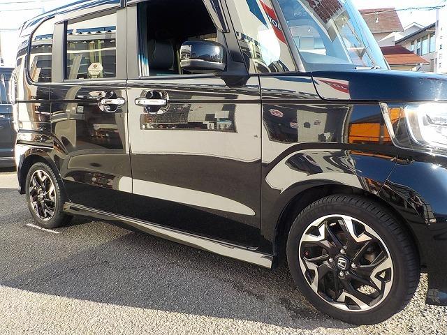 Ｎ－ＢＯＸカスタム Ｇ・Ｌターボホンダセンシング☆純正ナビ・修復歴無し☆　純正ナビ・ＤＶＤ再生・Ｂｔｏｏｔｈ・Ｂカメラ・ＥＴＣ・ドラレコ・ハーフレザー＆ヒーター・パドルシフト・衝突軽減・レーダークルーズ＆操舵支援・両パワスラ・ＬＥＤオートハイビーム（22枚目）