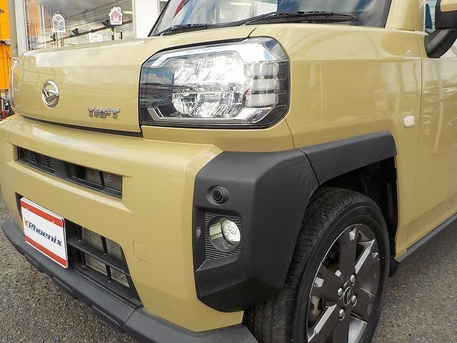 タフト Ｇターボ☆前席ヒーター☆スマートアシスト☆修復無し☆禁煙車☆　社外ナビ・ＤＶＤ再生・ＵＳＢ＆ＢＴｏｏｔｈ接続・バックカメラ・ＥＴＣ・前席ヒーター・クリアランスソナー・スマートアシスト・レーダークルーズ・ＬＥＤオートハイビーム・ＬＥＤフォグ・スカイフィールトップ（18枚目）