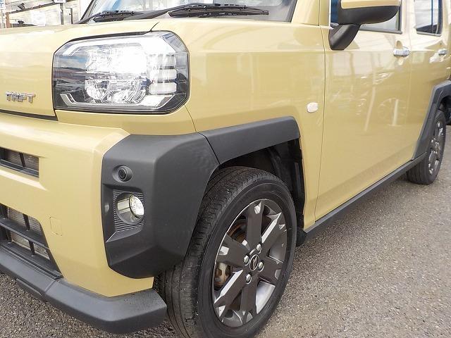 タフト Ｇターボ☆前席ヒーター☆スマートアシスト☆修復無し☆禁煙車☆　社外ナビ・ＤＶＤ再生・ＵＳＢ＆ＢＴｏｏｔｈ接続・バックカメラ・ＥＴＣ・前席ヒーター・クリアランスソナー・スマートアシスト・レーダークルーズ・ＬＥＤオートハイビーム・ＬＥＤフォグ・スカイフィールトップ（23枚目）