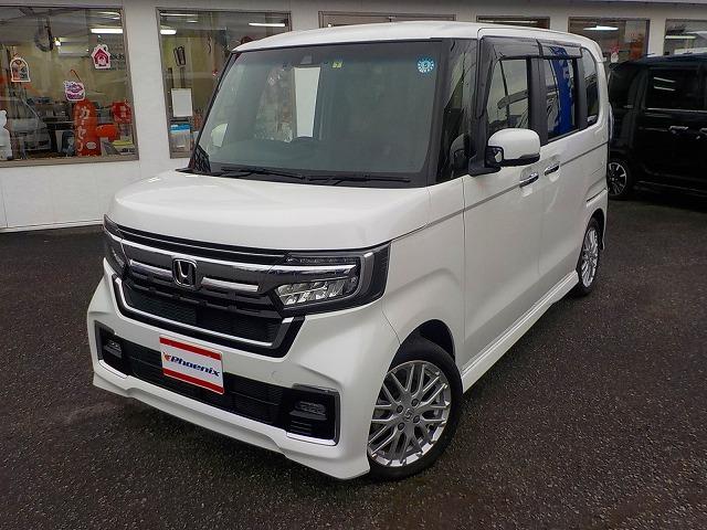 Ｎ－ＢＯＸカスタム Ｌターボ☆純正ナビ☆半革シート☆修復歴無し☆禁煙車☆　純正ナビ・ＤＶＤ再生・ＣＤ録音・Ｉｐｏｄ接続・ＵＳＢ＆ＢＴｏｏｔｈ・ＥＴＣ・ナビ連動前後ドラレコ・ハーフレザー＆ヒーター・コーナーソナー・パドルシフト・レーダークルーズ操舵支援・ＬＥＤオートハイビーム（2枚目）