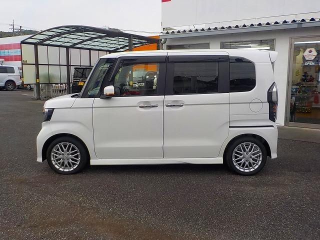 Ｎ－ＢＯＸカスタム Ｌターボ☆純正ナビ☆半革シート☆修復歴無し☆禁煙車☆　純正ナビ・ＤＶＤ再生・ＣＤ録音・Ｉｐｏｄ接続・ＵＳＢ＆ＢＴｏｏｔｈ・ＥＴＣ・ナビ連動前後ドラレコ・ハーフレザー＆ヒーター・コーナーソナー・パドルシフト・レーダークルーズ操舵支援・ＬＥＤオートハイビーム（9枚目）