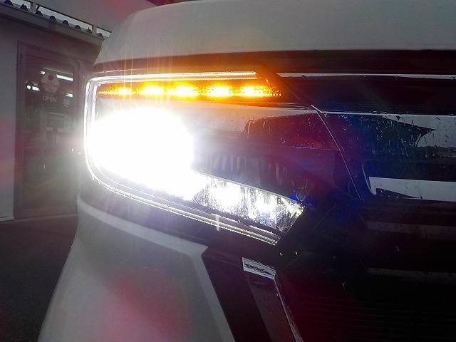 Ｎ－ＢＯＸカスタム Ｌターボ☆純正ナビ☆半革シート☆修復歴無し☆禁煙車☆　純正ナビ・ＤＶＤ再生・ＣＤ録音・Ｉｐｏｄ接続・ＵＳＢ＆ＢＴｏｏｔｈ・ＥＴＣ・ナビ連動前後ドラレコ・ハーフレザー＆ヒーター・コーナーソナー・パドルシフト・レーダークルーズ操舵支援・ＬＥＤオートハイビーム（65枚目）