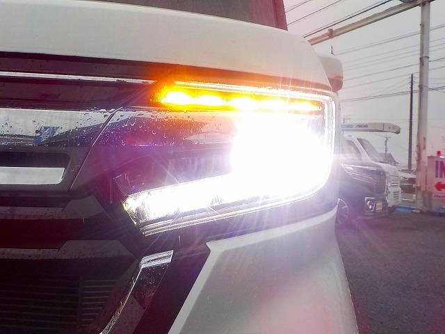 Ｎ－ＢＯＸカスタム Ｌターボ☆純正ナビ☆半革シート☆修復歴無し☆禁煙車☆　純正ナビ・ＤＶＤ再生・ＣＤ録音・Ｉｐｏｄ接続・ＵＳＢ＆ＢＴｏｏｔｈ・ＥＴＣ・ナビ連動前後ドラレコ・ハーフレザー＆ヒーター・コーナーソナー・パドルシフト・レーダークルーズ操舵支援・ＬＥＤオートハイビーム（66枚目）