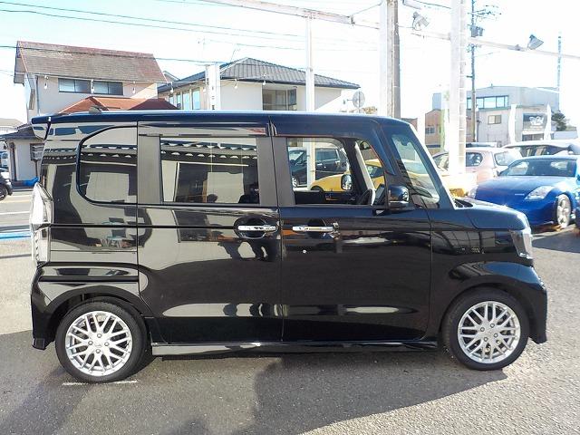 Ｎ－ＢＯＸカスタム ＥＸターボ☆助手席スーパースライドシート☆修復無し☆禁煙車☆　純正ナビ・ＤＶＤ再生・ＣＤ録音・Ｉｐｏｄ接続・ＵＳＢ＆ＢＴｏｏｔｈ・ナビ連動ドラレコ＆ＥＴＣ・ハーフレザー＆ヒーター・後方ソナー・パドルシフト・レーダークルーズ＆操舵支援・ＬＥＤオートハイビーム（6枚目）