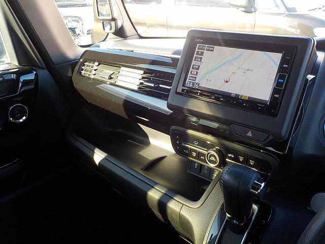 Ｎ－ＢＯＸカスタム ＥＸターボ☆助手席スーパースライドシート☆修復無し☆禁煙車☆　純正ナビ・ＤＶＤ再生・ＣＤ録音・Ｉｐｏｄ接続・ＵＳＢ＆ＢＴｏｏｔｈ・ナビ連動ドラレコ＆ＥＴＣ・ハーフレザー＆ヒーター・後方ソナー・パドルシフト・レーダークルーズ＆操舵支援・ＬＥＤオートハイビーム（11枚目）