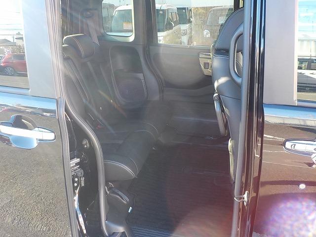 Ｎ－ＢＯＸカスタム ＥＸターボ☆助手席スーパースライドシート☆修復無し☆禁煙車☆　純正ナビ・ＤＶＤ再生・ＣＤ録音・Ｉｐｏｄ接続・ＵＳＢ＆ＢＴｏｏｔｈ・ナビ連動ドラレコ＆ＥＴＣ・ハーフレザー＆ヒーター・後方ソナー・パドルシフト・レーダークルーズ＆操舵支援・ＬＥＤオートハイビーム（55枚目）