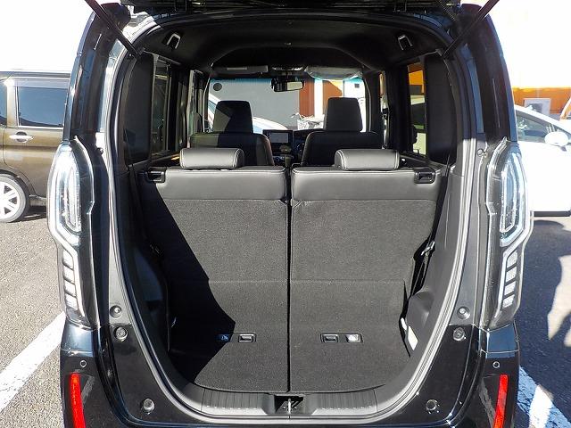 Ｎ－ＢＯＸカスタム ＥＸターボ☆助手席スーパースライドシート☆修復無し☆禁煙車☆　純正ナビ・ＤＶＤ再生・ＣＤ録音・Ｉｐｏｄ接続・ＵＳＢ＆ＢＴｏｏｔｈ・ナビ連動ドラレコ＆ＥＴＣ・ハーフレザー＆ヒーター・後方ソナー・パドルシフト・レーダークルーズ＆操舵支援・ＬＥＤオートハイビーム（64枚目）