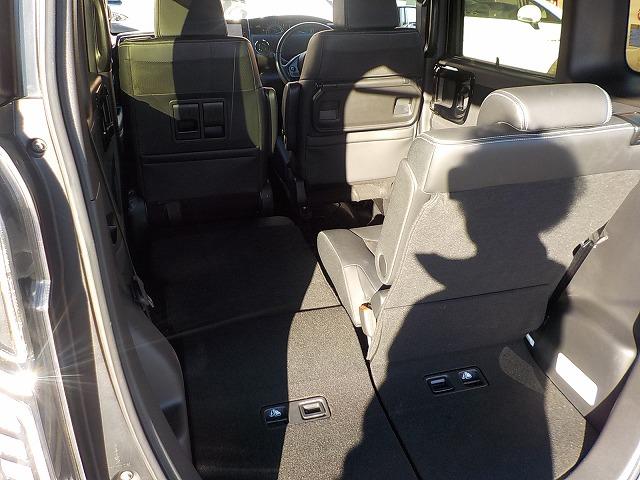 Ｎ－ＢＯＸカスタム ＥＸターボ☆助手席スーパースライドシート☆修復無し☆禁煙車☆　純正ナビ・ＤＶＤ再生・ＣＤ録音・Ｉｐｏｄ接続・ＵＳＢ＆ＢＴｏｏｔｈ・ナビ連動ドラレコ＆ＥＴＣ・ハーフレザー＆ヒーター・後方ソナー・パドルシフト・レーダークルーズ＆操舵支援・ＬＥＤオートハイビーム（68枚目）