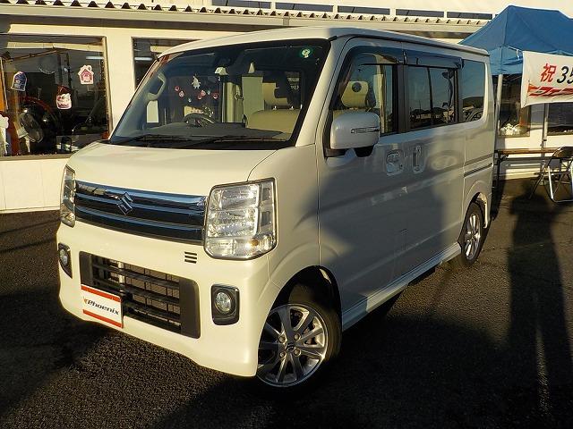 エブリイワゴン PZターボスペシャル☆標準ルーフ☆8型ナビ☆衝突軽減☆禁煙☆ 8インチナビ・DVD再生・BTooth・車内Wifi対応・Bカメラ・ETC・レーダーブレーキサポート・オートリトラウィンカーミラー・HIDオートライト・両パワスラ・オートステップ・スマートキー(2枚目)