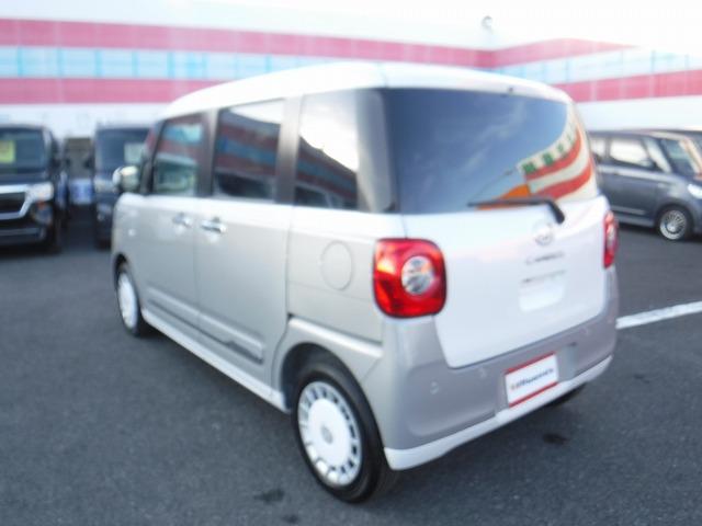 ムーヴキャンバス ストライプスＧターボ　純正９型ＤＳＰオーディオ・Ｂｌｕｅｔｏｏｔｈ・パノラミックビューモニター・ＥＴＣ・ウエルカムオープン機能両側パワースライドドア・スマートアシスト・ホッとカップホルダー・ドラレコ・ワイヤレス充電・禁煙車（8枚目）