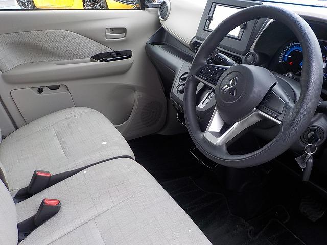 ｅＫワゴン Ｍ☆仕様向上モデル☆ｅ－Ａｓｓｉｓｔ☆純正ナビ☆修復歴無し☆　純正ナビ・Ｂｌｕｅｔｏｏｔｈ・フロントシートヒーター・令和２年仕様向上モデル・ｅ－Ａｓｓｉｓｔ・標識認識・ふらつき防止警報・先行車お知らせ・車線逸脱警報・クリアランスソナー・オートライト（63枚目）