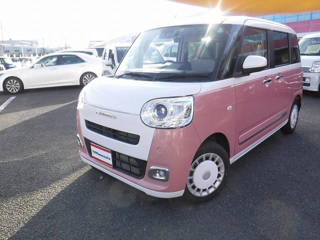 ムーヴキャンバス ストライプスＧ☆ナビ☆前後ドラレコ☆前席ヒーター☆禁煙車☆　社外ナビ・ＤＶＤ再生・ＣＤ録音・ＢＴｏｏｔｈ・Ｂカメラ・前後ドラレコ・前席ヒーター・クリアランスソナー・ＨＯＴカップホルダー・スマートアシスト・レーンディパーチャ・ＬＥＤオートハイビーム・ＬＥＤフォグ（3枚目）