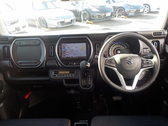 ハスラー Ｊスタイルターボ☆８型ナビ☆全方位カメラ☆修復無☆禁煙車☆　純正８型ナビ・ＤＶＤ再生・ＣＤ録音・Ｉｐｏｄ接続・ＵＳＢ＆ＢＴｏｏｔｈ・ＥＴＣ・全方位カメラ・前席ヒーター・後方ソナー・レーダークルーズ＆操舵支援・ＬＥＤオートハイビーム・タフスタイル用デカール仕様（2枚目）