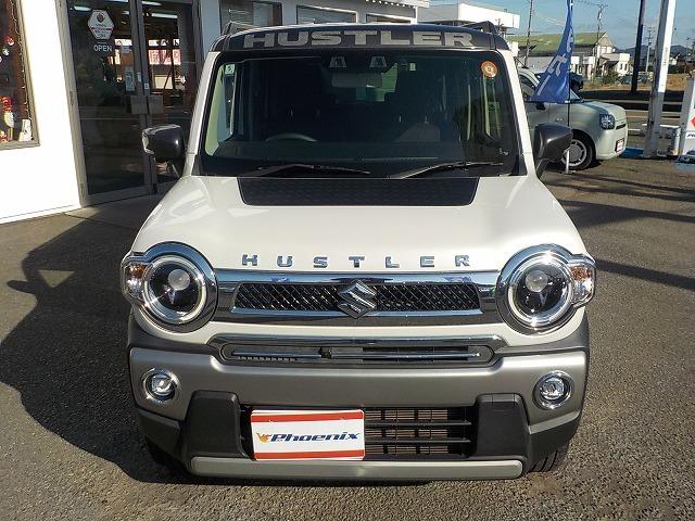 ハスラー Ｊスタイルターボ☆８型ナビ☆全方位カメラ☆修復無☆禁煙車☆　純正８型ナビ・ＤＶＤ再生・ＣＤ録音・Ｉｐｏｄ接続・ＵＳＢ＆ＢＴｏｏｔｈ・ＥＴＣ・全方位カメラ・前席ヒーター・後方ソナー・レーダークルーズ＆操舵支援・ＬＥＤオートハイビーム・タフスタイル用デカール仕様（4枚目）