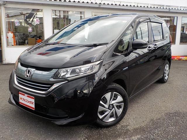 フリードハイブリッド ハイブリッド・Ｇホンダセンシング☆修復歴無し☆禁煙車☆　ナビ☆後席モニター☆Ｂｌｕｅｔｏｏｔｈ☆バックカメラ☆ＤＶＤ再生☆音楽録音☆ドラレコ☆ＥＴＣ☆両側電動スライドドア☆レーダークルーズ☆衝突軽減ブレーキ☆ハンドル支援☆ＬＥＤオートライト☆試乗できます☆（2枚目）