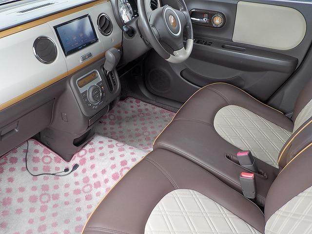 アルトラパンショコラ Ｘ　☆禁煙車☆純正革シート☆　ナビ☆Ｂｌｕｅｔｏｏｔｈ☆バックカメラ☆前後ドラレコ☆バックカメラ☆ＴＶ☆ＤＶＤ再生☆ＵＳＢ接続☆専用ベージュ革シート＆ステア☆キセノンオートライト☆スマートキー＆プッシュスタート☆試乗できます☆（75枚目）