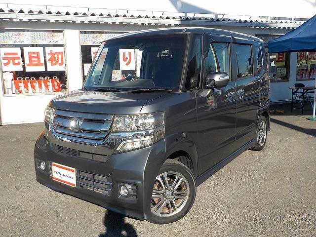 Ｎ－ＢＯＸカスタム Ｇ・Ｌパッケージ　☆後期モデル☆禁煙車☆衝突軽減ブレーキ☆　ナビ＆ＴＶ☆Ｂｌｕｅｔｏｏｔｈ☆バックカメラ☆音楽録音☆ｉＰｏｄ接続☆ドラレコ☆両側電動スライドドア☆純正アルミホイール＆エアロ☆衝突軽減ブレーキ☆キセノンオートライト☆バンパーフォグ☆試乗できます☆（2枚目）