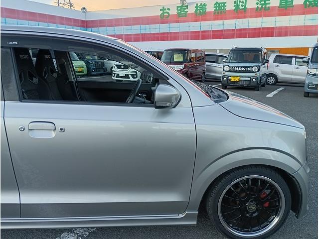 アルトワークス ＴＥＩＮ車高調☆Ｂｌｉｔｚマフラー☆走行２．７万Ｋｍ☆禁煙☆　ＴＥＩＮ車高調　ＨＫＳエアクリーナー　Ｂｌｉｔｚ２本出しマフラー　純正ＲＥＣＡＲＯシート　ＥＴＣ　Ｓ－ＨＯＬＤ１６インチアルミ　キセノン＆オートライト　ＢＴｏｏｔｈオーディオ（12枚目）