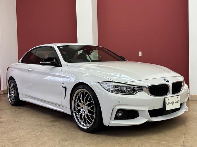 ４シリーズ ４３５ｉカブリオレ　Ｍスポーツ　ＡＣＣ・衝突軽減ブレーキ・レーンアシスト・黒革シート・カープレイ対応後期ＭＩＮＩ用ＮＢＴＥＶＯナビ・バックカメラ・ＨＵＤ・社外２０インチアルミ・社外マフラー・ＥＴＣ・ＬＥＤヘッドライト（7枚目）