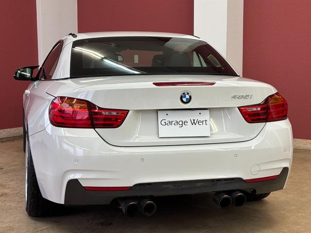 ４シリーズ ４３５ｉカブリオレ　Ｍスポーツ　ＡＣＣ・衝突軽減ブレーキ・レーンアシスト・黒革シート・カープレイ対応後期ＭＩＮＩ用ＮＢＴＥＶＯナビ・バックカメラ・ＨＵＤ・社外２０インチアルミ・社外マフラー・ＥＴＣ・ＬＥＤヘッドライト（12枚目）