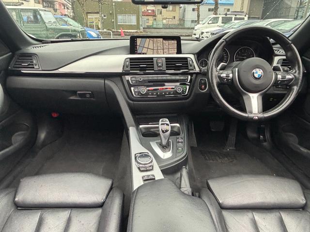 ４シリーズ ４３５ｉカブリオレ　Ｍスポーツ　ＡＣＣ・衝突軽減ブレーキ・レーンアシスト・黒革シート・カープレイ対応後期ＭＩＮＩ用ＮＢＴＥＶＯナビ・バックカメラ・ＨＵＤ・社外２０インチアルミ・社外マフラー・ＥＴＣ・ＬＥＤヘッドライト（14枚目）