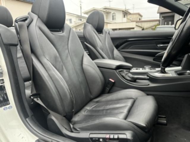 ４シリーズ ４３５ｉカブリオレ　Ｍスポーツ　ＡＣＣ・衝突軽減ブレーキ・レーンアシスト・黒革シート・カープレイ対応後期ＭＩＮＩ用ＮＢＴＥＶＯナビ・バックカメラ・ＨＵＤ・社外２０インチアルミ・社外マフラー・ＥＴＣ・ＬＥＤヘッドライト（15枚目）