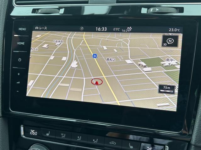 ゴルフＲ ベースグレード　ワンオーナー・６速ＭＴ・クラッチ新品交換・ＡＣＣ・衝突軽減ブレーキ・レーンアシスト・サイドアシスト・黒革シート・地デジ付き純正ナビ・バックカメラ・ＥＴＣ・ＬＥＤライト・ドライブレコーダー（26枚目）